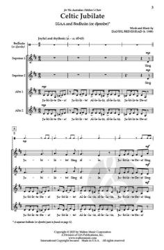 Celtic Jubilate von Daniel Brinsmead 