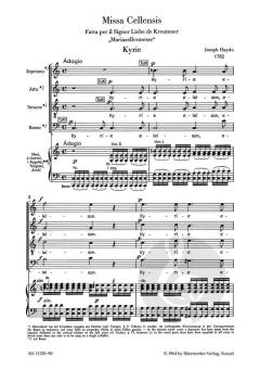 Missa Cellensis Hob. XXII:8 von Joseph Haydn 