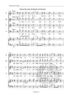 Les Fêtes de Ramire RCT 40 von Jean-Philippe Rameau 