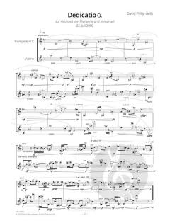 Dedicationes von David Philip Hefti 