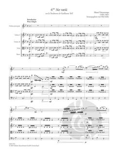 Airs variés Nr. 6 & 7 von Henri Vieuxtemps 