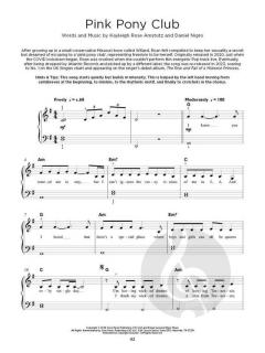 Really Easy Piano: Chart Hits of 2024-2025 