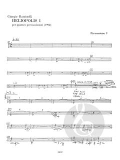 Heliopolis I von Giorgio Battistelli 