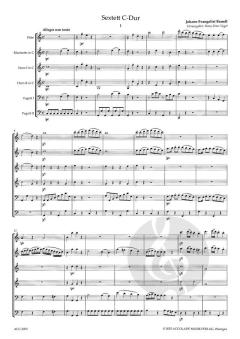 Bläsersextett C-Dur von Johann Brandl 