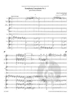 Symphonie concertante Nr. 1 C-Dur von Johann Brandl 