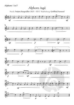 ALPHORN Jagd von Johann Friedrich Burgmüller 