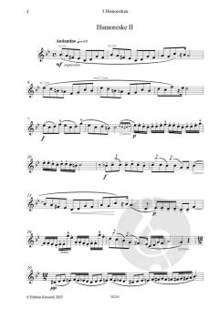 3 Humoresken op. 52 von Joseph Lauber 