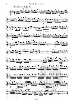 Trio Nr. 1 op. 81 von Georg Abraham Schneider 