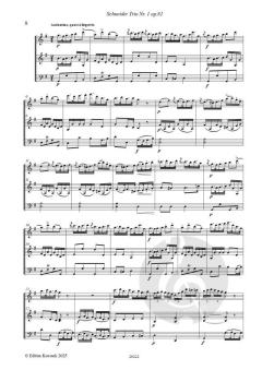 Trio Nr. 1 op. 81 von Georg Abraham Schneider 