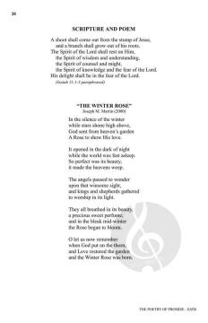 The Poetry of Promise von Joseph M. Martin 