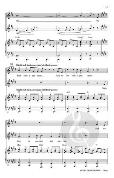 Good Things Grow von Benj Pasek 