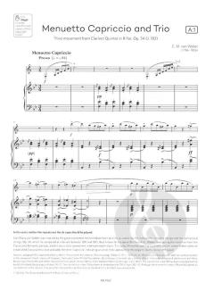 Clarinet Exam Pieces from 2026, ABRSM Grade 7 