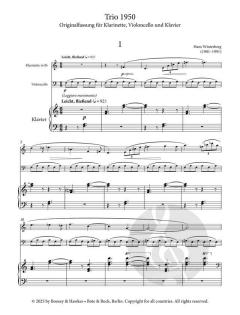 Trio 1950  von Hans Winterberg 