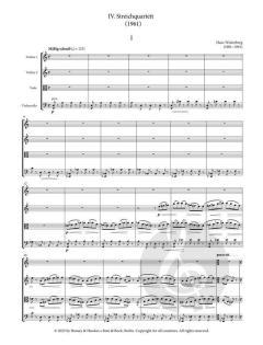 4. Streichquartett  von Hans Winterberg 