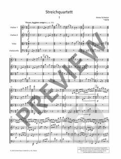 Streichquartett  von Anno Schreier 