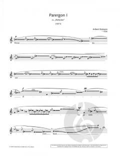 Parerga von Aribert Reimann 
