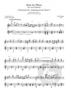 Duett der Mäuse von Hans Posegga 