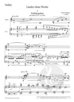 Lieder ohne Worte 2 von Heinz Holliger 