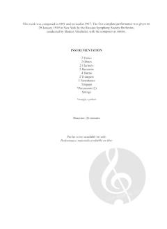 Klavierkonzert Nr. 1 fis-Moll op. 1 von Sergei Rachmaninow im Alle Noten Shop kaufen