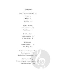 Orchestral Anthology Vol. 1 von Aaron Copland 