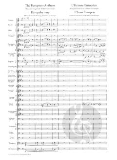 Europahymne von Ludwig van Beethoven 