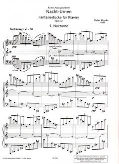 Nacht-Urnen op. 32 von Stefan Heucke 