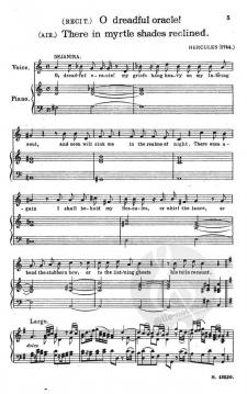 Lieder Band 3 von Georg Friedrich Händel 