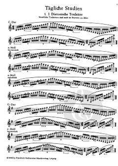 Tägliche Studien von Carl Baermann 