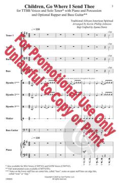 Children, Go Where I Send Thee 