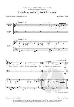 Somehow not only for Christmas von Bob Chilcott (Download) 