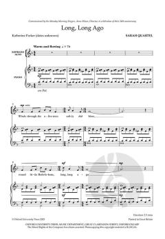 Long, Long Ago von Sarah Quartel (Download) 