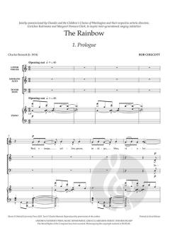 The Rainbow von Bob Chilcott (Download) 