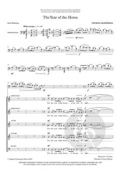 The Year of the Horse von Cecilia McDowall (Download) 