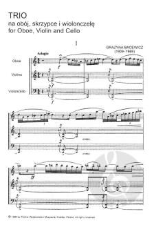 Trio von Grazyna Bacewicz 