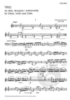 Trio von Grazyna Bacewicz 