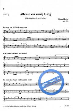 Alleweil ein wenig lustig 