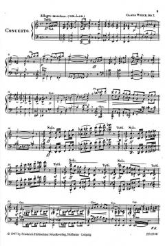 Premier Concert pour le Piano-Forte a-Moll op. 7 von Clara Schumann 