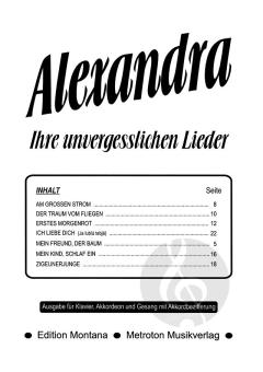 Alexandra - ihre unvergesslichen Lieder 
