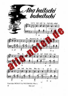 Das sang schon meine Mutter 