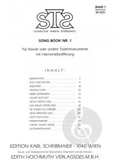 STS Songbook 1 