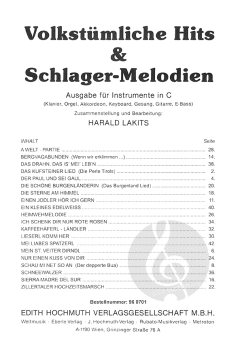Volkstümliche Hits & Schlagermelodien 