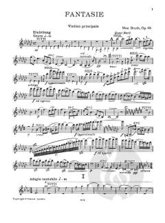 Schottische Fantasie op. 46 von Max Bruch für Violine und Orchester im Alle Noten Shop kaufen