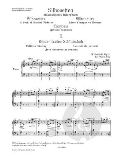 Silhouetten op. 31 von Vladimir Rebikov 