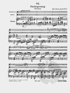 Acht Stücke 6 g-Moll op. 83 (Max Bruch) 