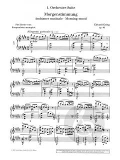 Peer Gynt op. 46 and 55 von Edvard Grieg 