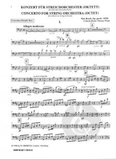 Oktett op. posth. von Max Bruch 