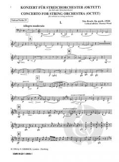 Oktett op. posth. von Max Bruch 