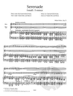 Serenade f-Moll op. 73 (Robert Kahn) 