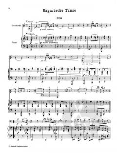 Ungarische Tänze Band 2 von Johannes Brahms 
