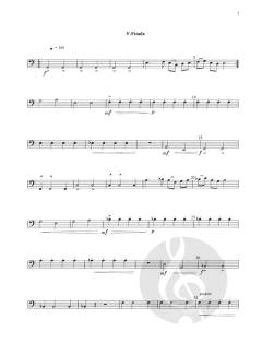 Eine kleine Streichmusik op. 95b von Bertold Hummel für Streichquartett (Kontrabass ad lib.) oder Streichorchester im Alle Noten Shop kaufen